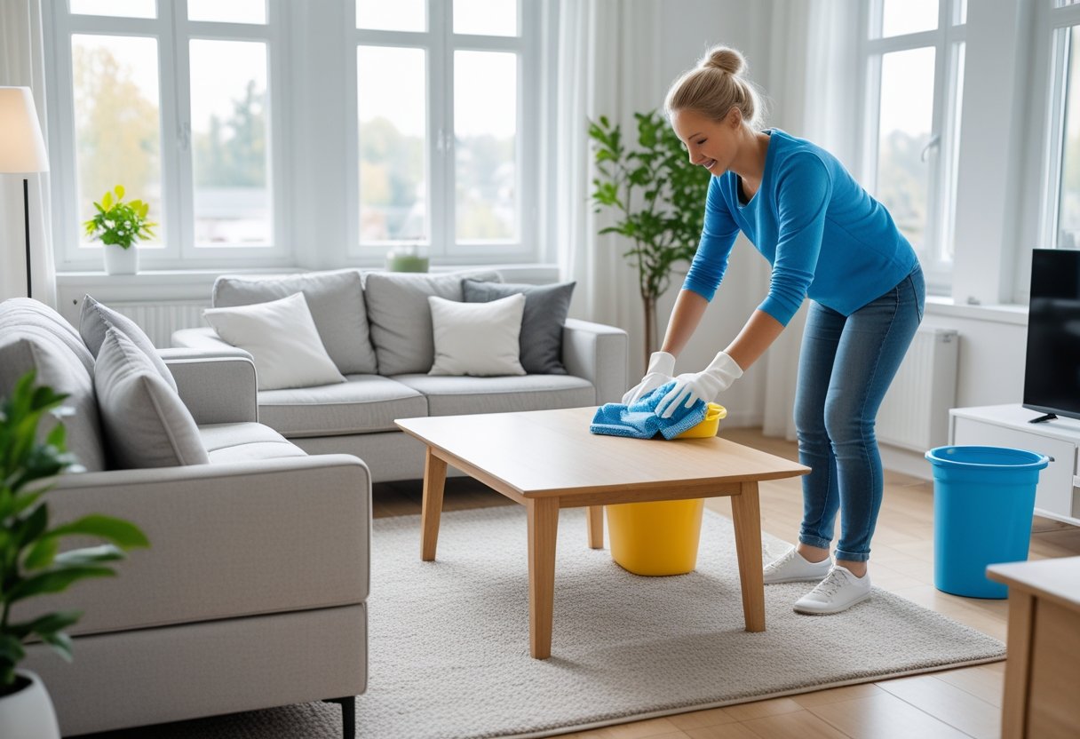 Sådan holder du dine møbler rene og skraldespanden lugtfri